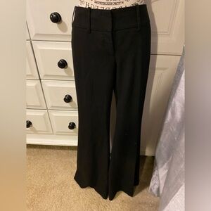 The Limited Classic Black Flare Pants